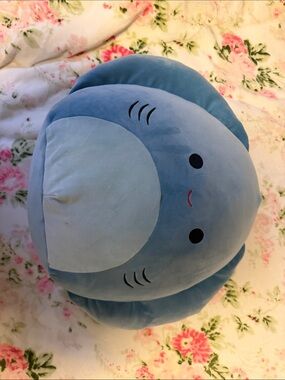 Blue Shark Squishmallow.